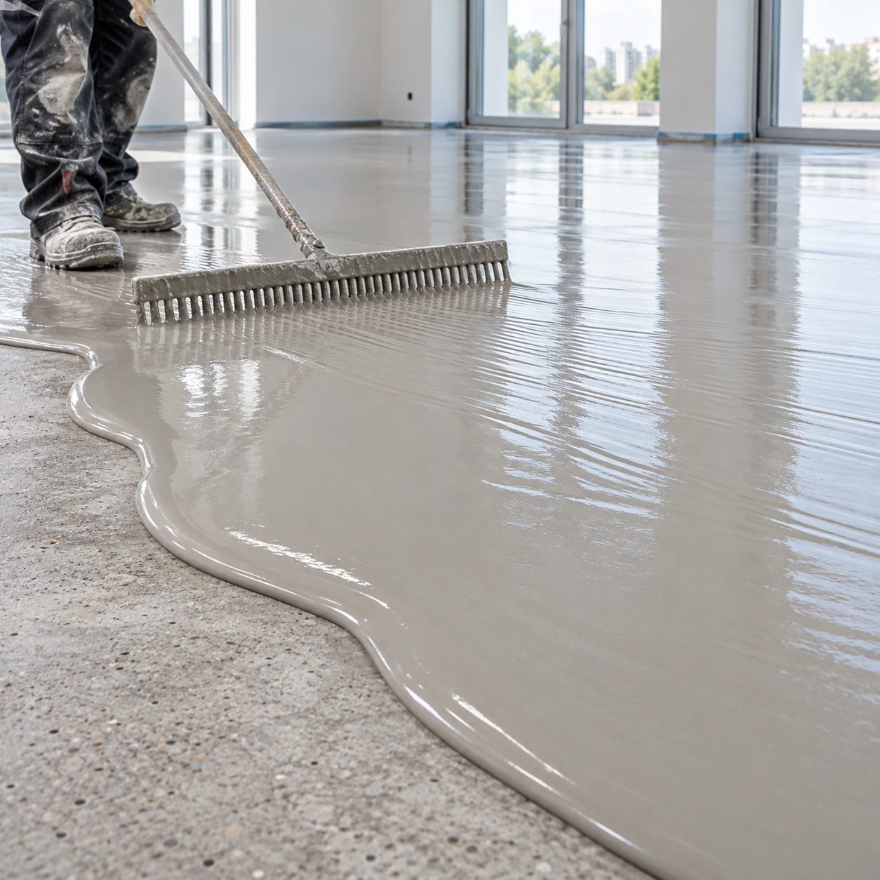 HPMC in Self-Leveling Mortar: Evaluating Flow, Stability and Surface Quality